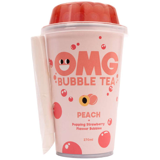 OMG - Bubble Tea  Pêssego 270ML X 10